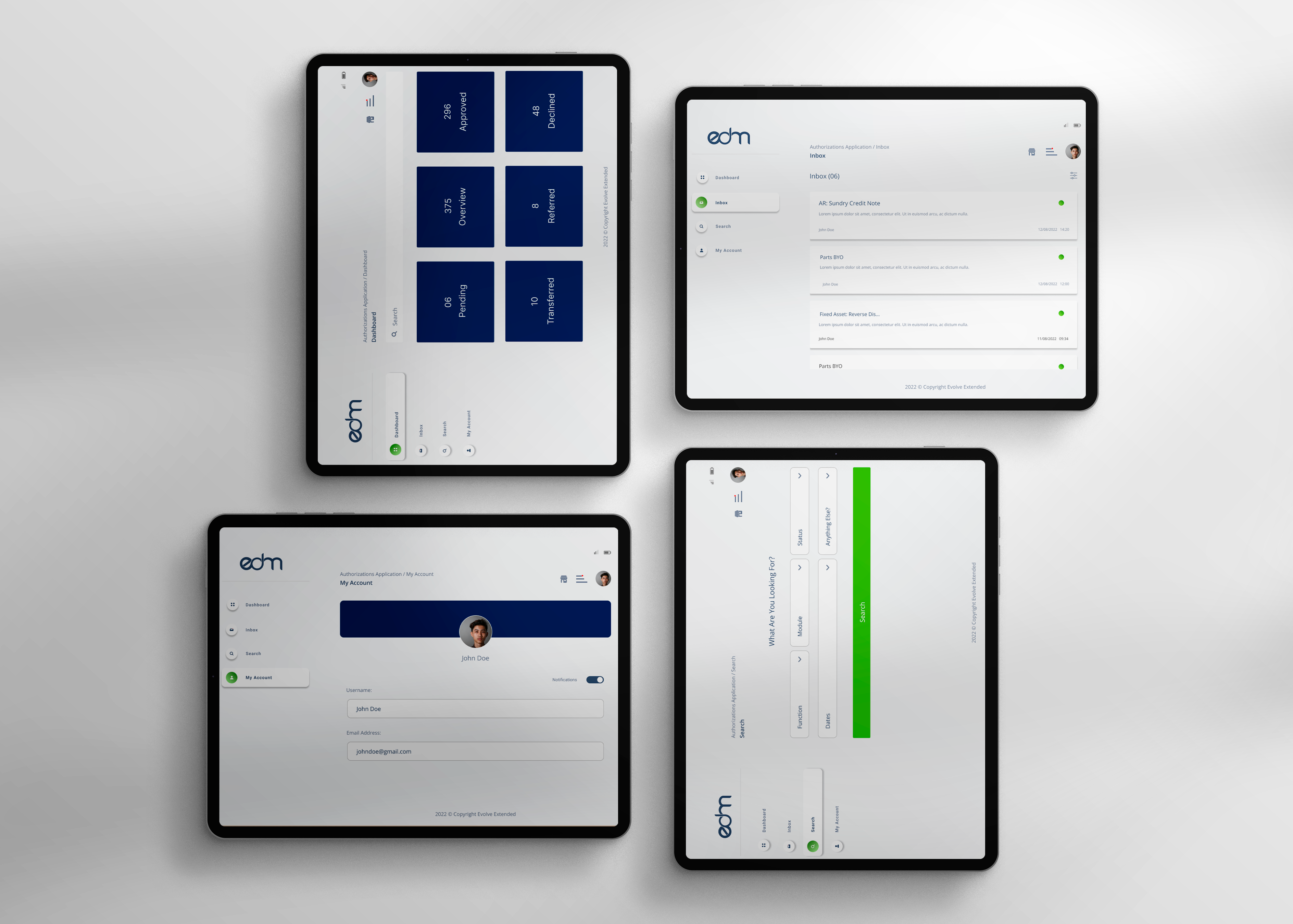 EDM Dashboards